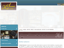 Tablet Screenshot of hotelsassacci.it